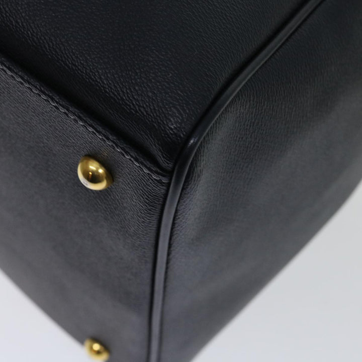BURBERRYSs Boston Bag PVC 2way Black Auth 69626