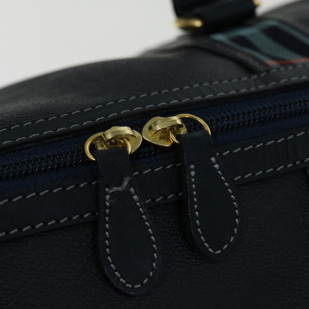 BURBERRYSs Boston Bag PVC 2way Black Auth 69626