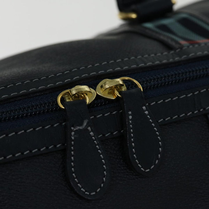 BURBERRYSs Boston Bag PVC 2way Black Auth 69626