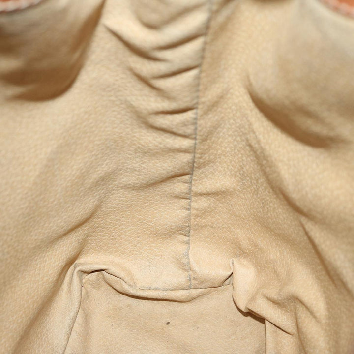 Celine Macadam Canvas Shoulder Bag Beige  69628