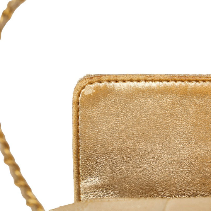 Top Quality Chanel Coco New Label Line Chain Shoulder Bag Beige Canvas Leather  Chanel
