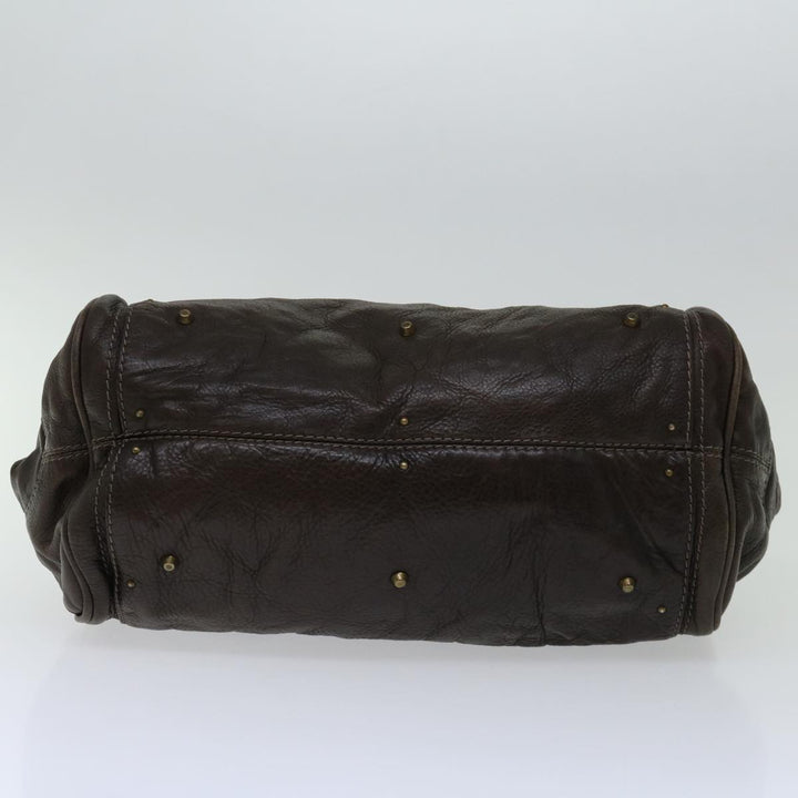 Chloe Paddington Shoulder Bag Leather Brown 69741