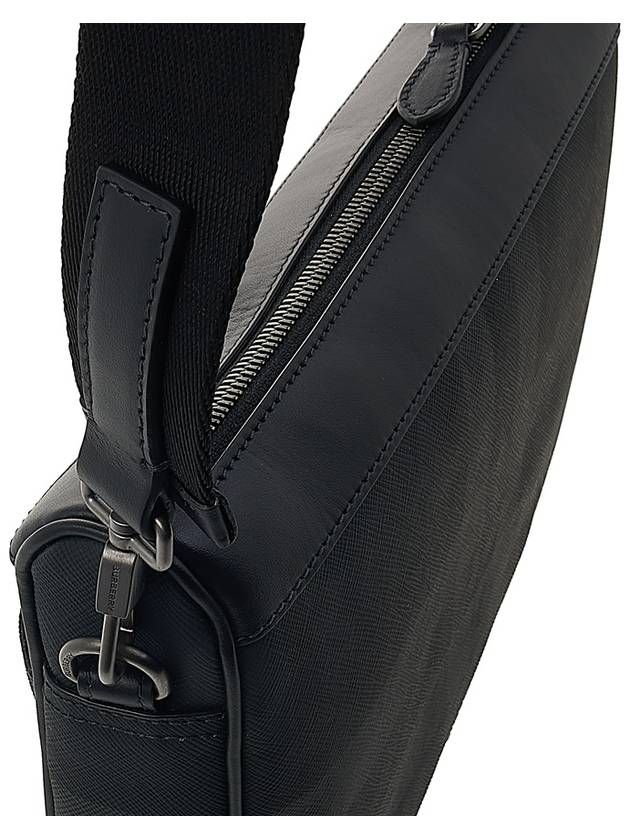Burberry Rambler Check Cross Bag Charcoal