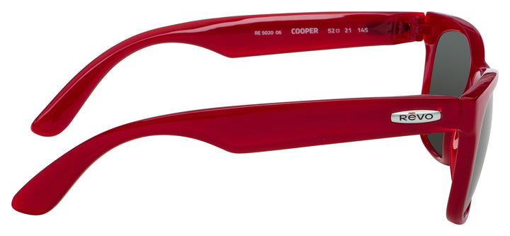 Revo Unisex RE5020-06-GY Fashion 52mm Red Sunglasses