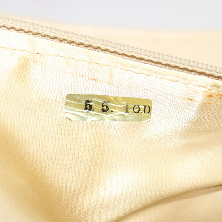 Chanel Tote Bag Canvas Beige CC Auth 69969