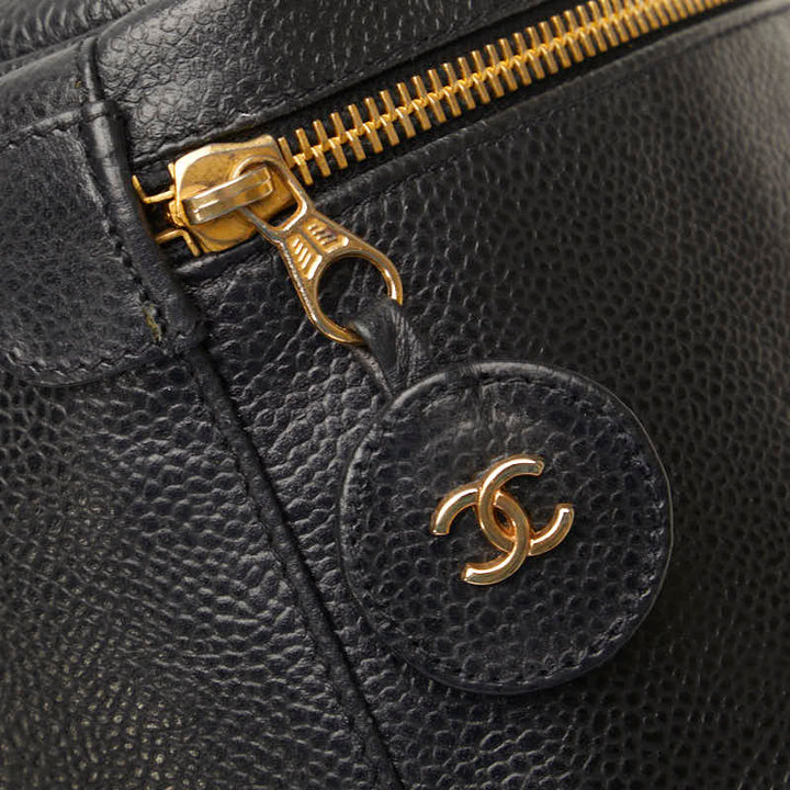 Top Quality Chanel Coco Vanity Bag  Pouch A01998 Black Caviar S  Chanel