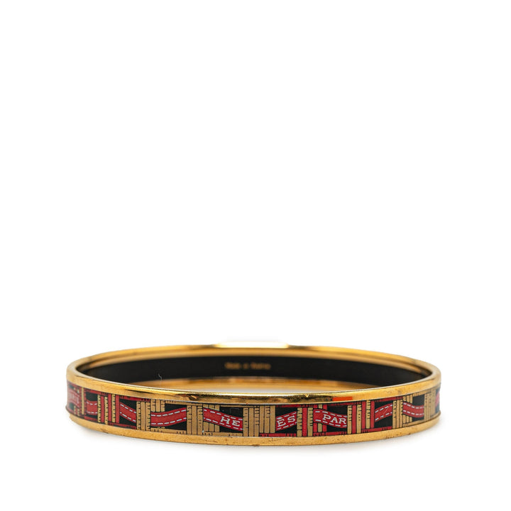 Top quality Hermes Narrow Enamel Bangle Costume Bracelet