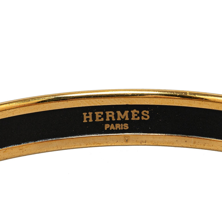 Top quality Hermes Narrow Enamel Bangle Costume Bracelet