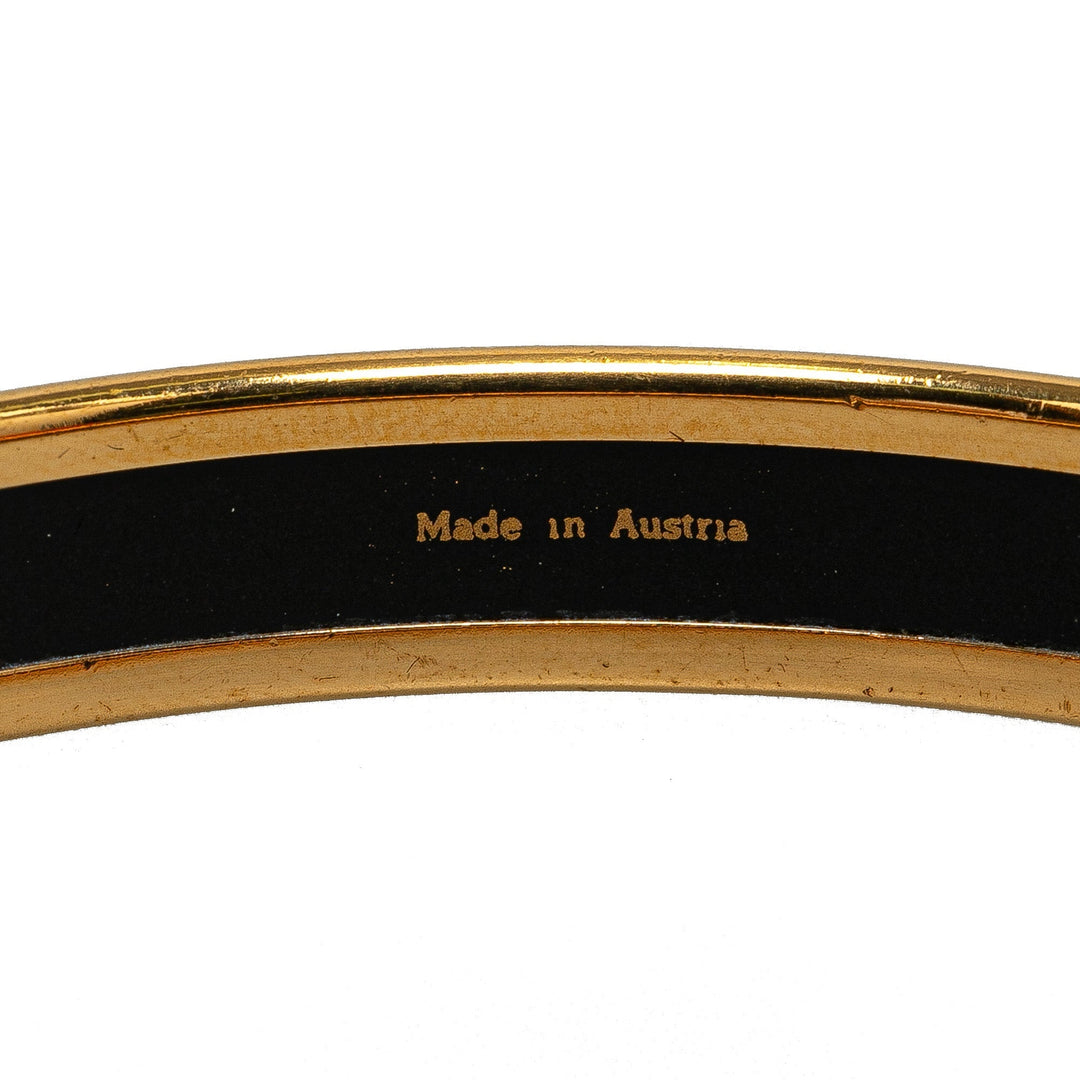 Top quality Hermes Narrow Enamel Bangle Costume Bracelet