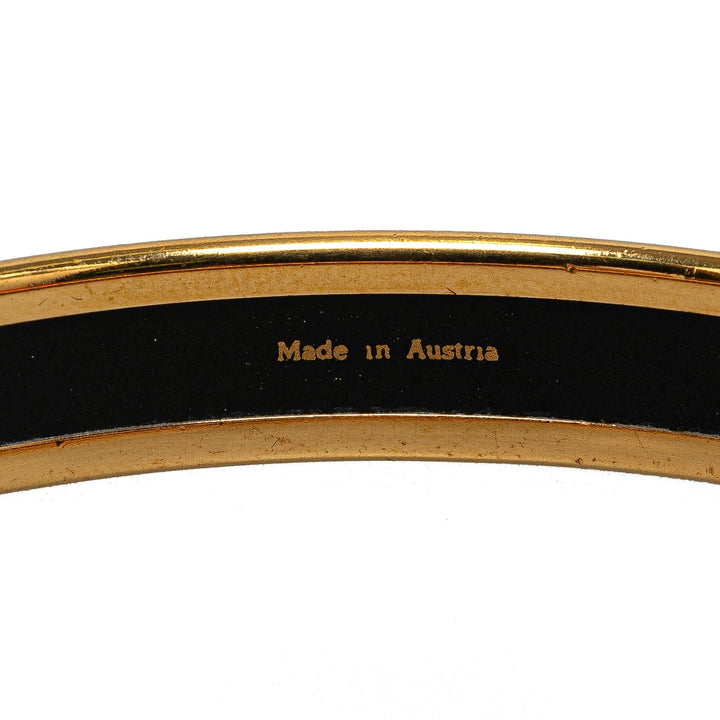 Top quality Hermes Narrow Enamel Bangle Costume Bracelet