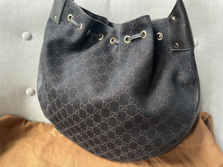Gucci GG Monogram Canvas Hobo