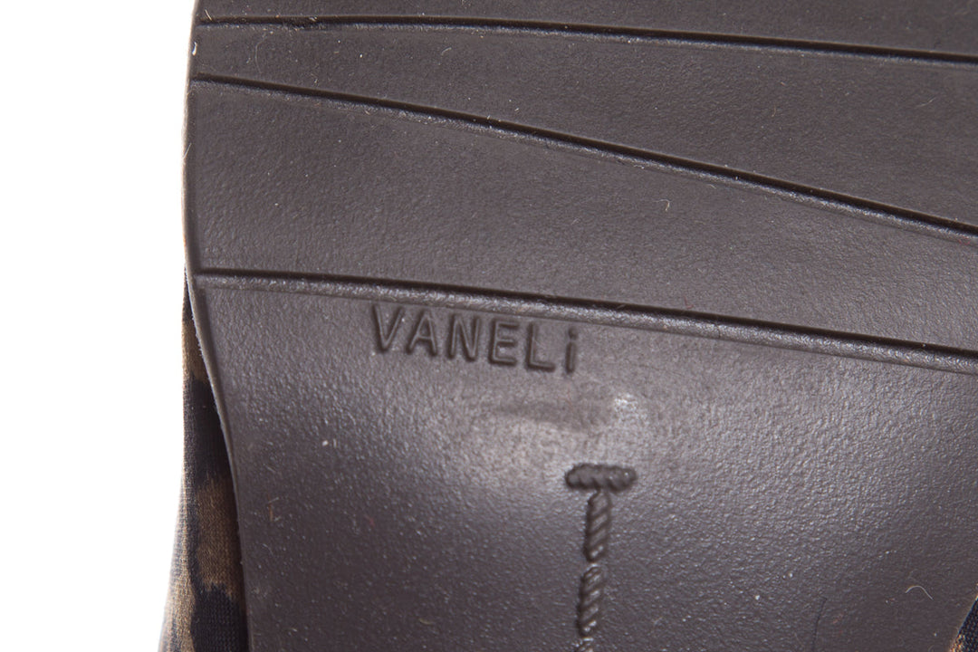 Vaneli Leopard Print Boots SZ 10