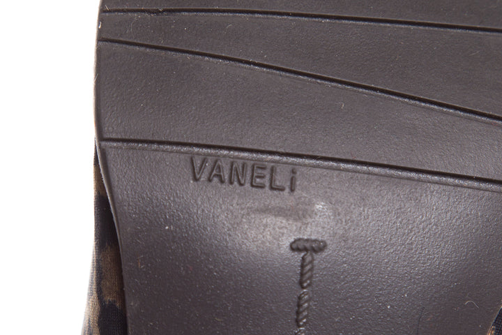 Vaneli Leopard Print Boots SZ 10