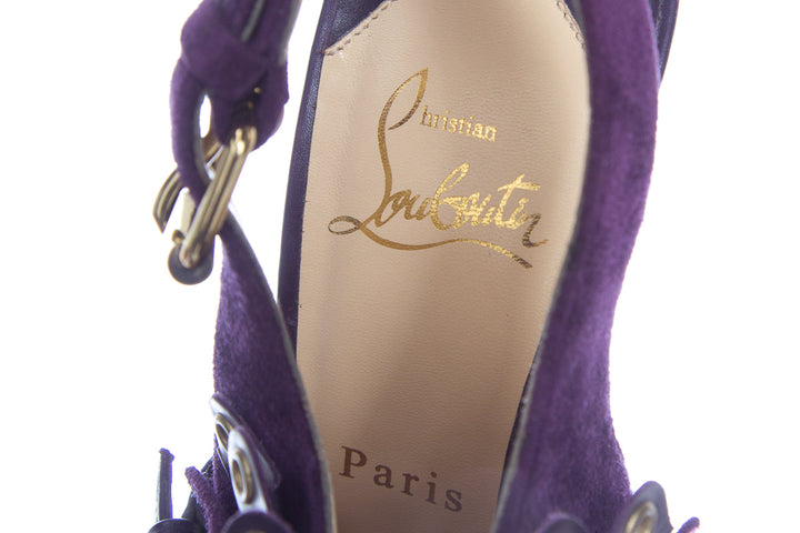 Christian Louboutin Purple Sandals SZ 35.5