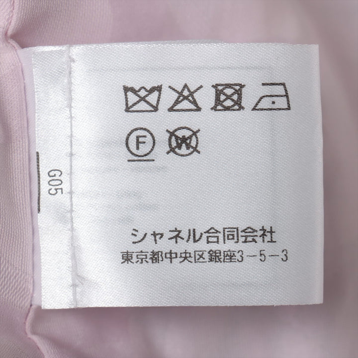 Top Quality Chanel Coconut Button P70 Twid Jacket 38 Pink