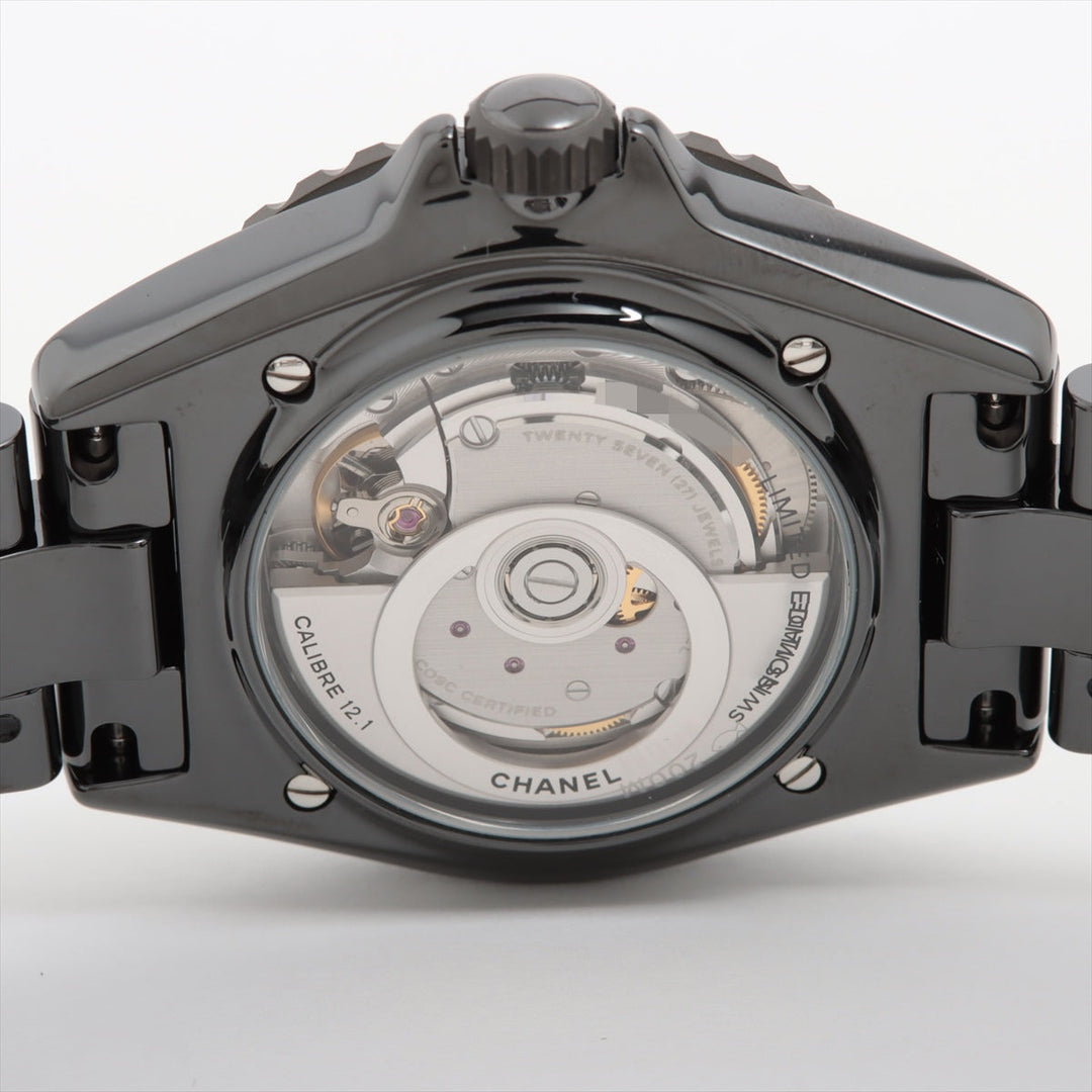 Top Quality Chanel J12 WANTED DO Top Quality Chanel H7418 SSCE AT BLACK SHIFT SHIFT