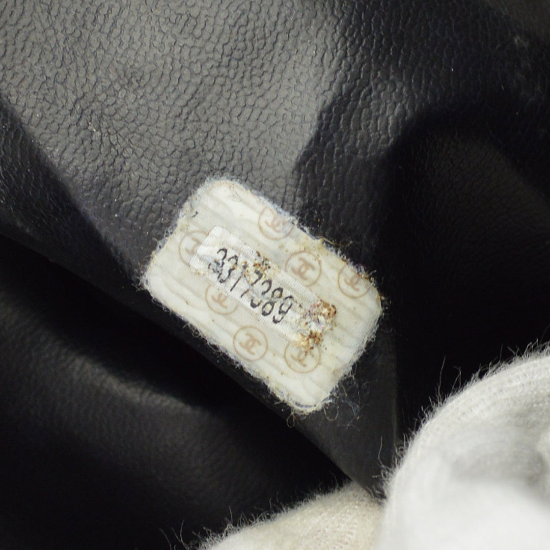 Top Quality Chanel Navy Caviar Triple CC Bucket Shoulder Bag