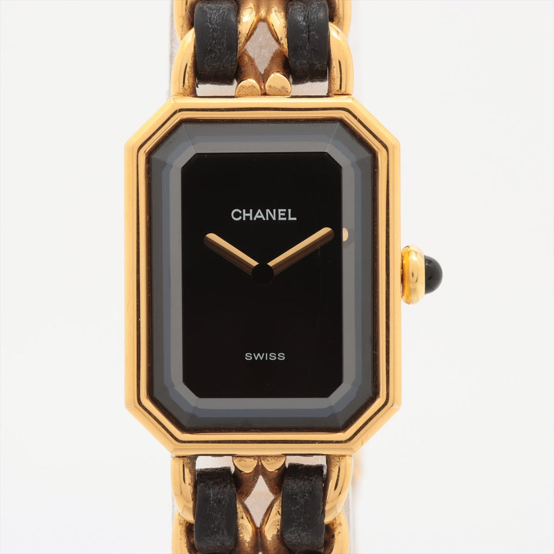 Top Quality Chanel PREMIER L GP  leather QZ Black