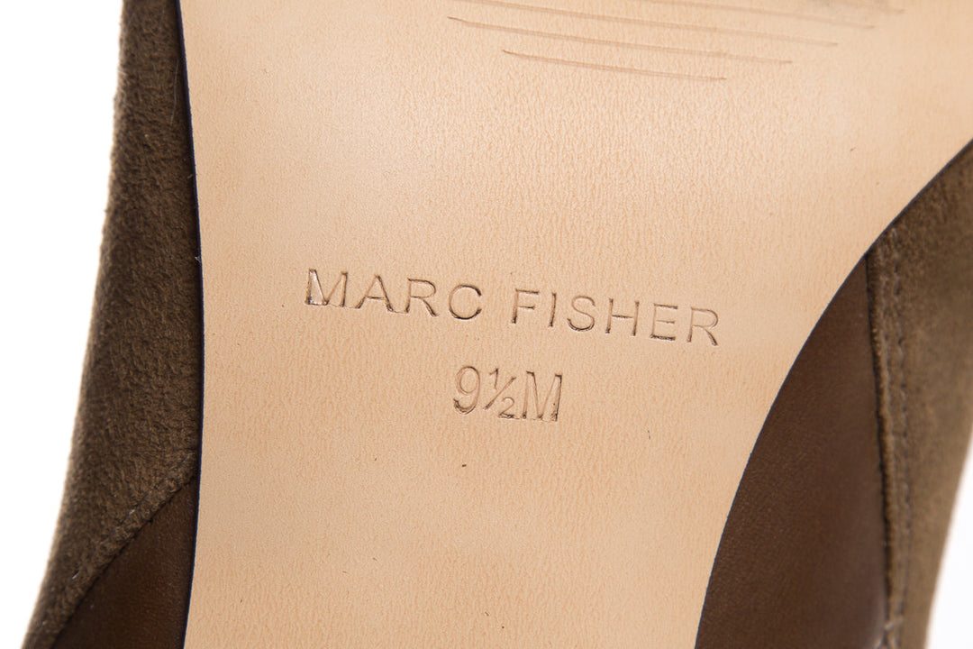 Marc Fisher Taupe Booties SZ 9.5