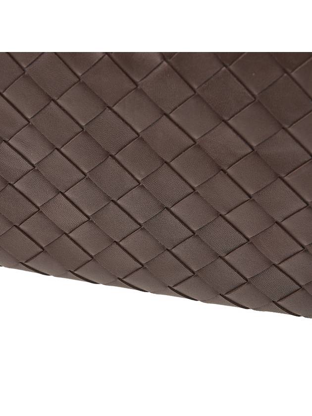Bottega veneta Intrecciato Leather Cross Bag Brown