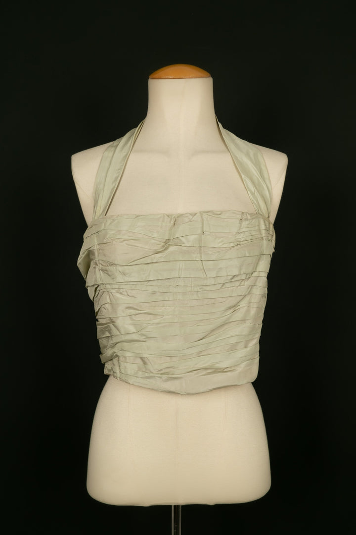 Bustier et son étole Chanel Haute Couture