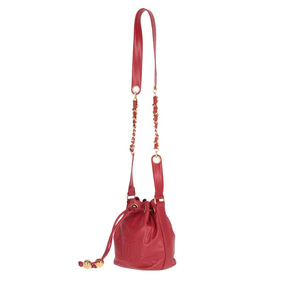 Top Quality Chanel Top Quality Chanel Red Bucket Bag