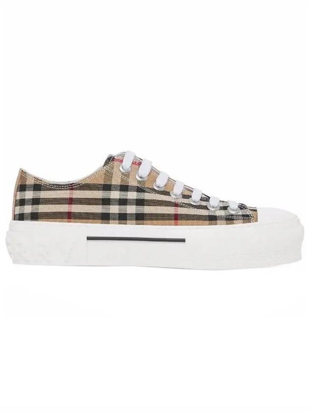 Burberry Vintage Check Cotton Sneakers Archive Beige