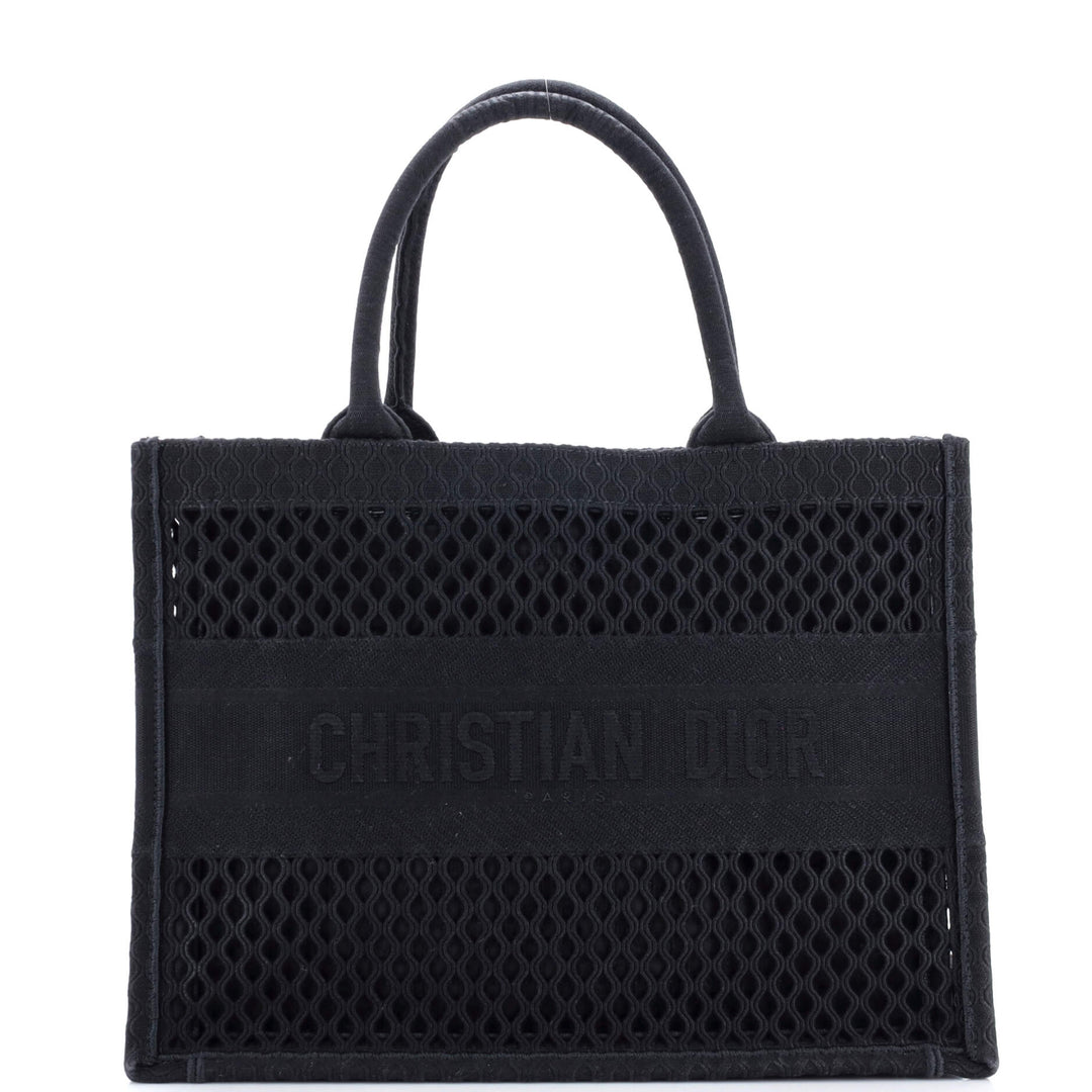 Top quality Dior Book Tote Mesh Canvas Medium