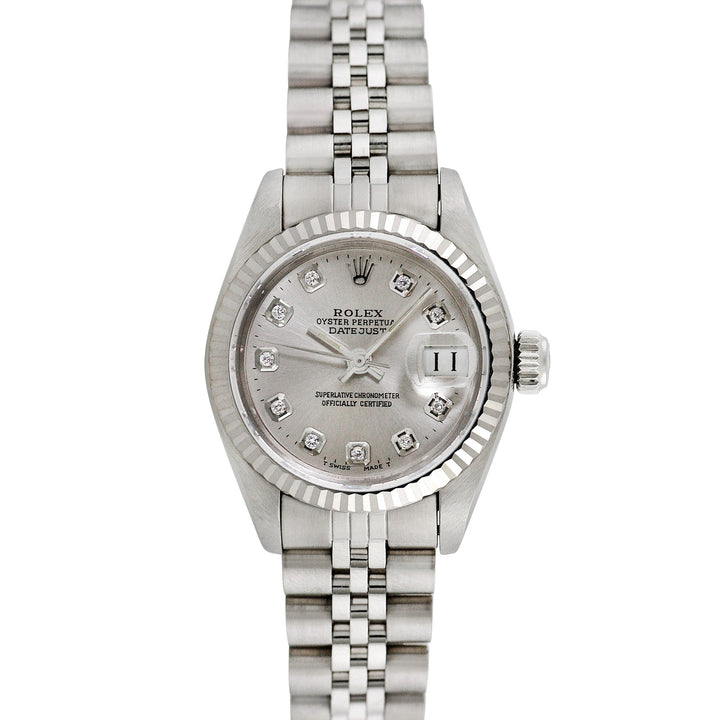 Rolex Ladies Stainless Steel Datejust, item #6