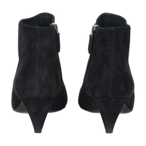 Prada Suede Kitten Heel Ankle Boots