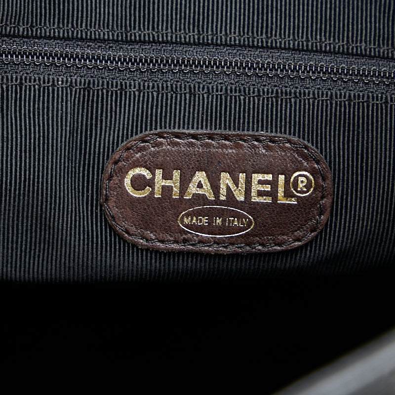 Top Quality Chanel Coca-Cola Handbags Black Gold Matt Caviar   Chanel