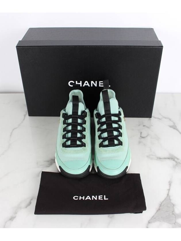 Mixed fiber mint gold 36 5 235 Chanel