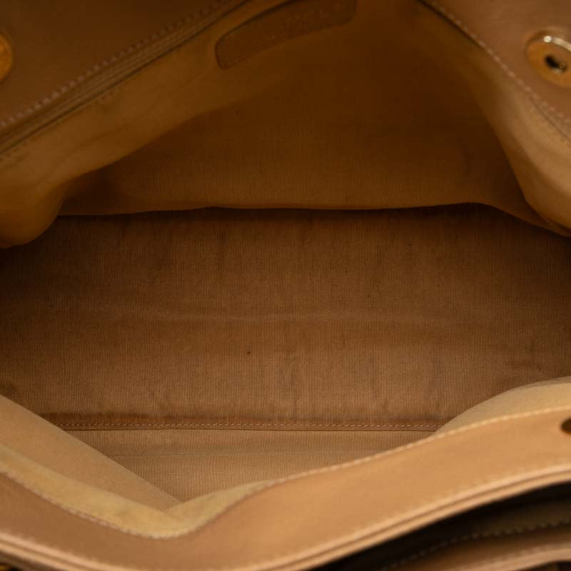 Top Quality Chanel Cocomark Executive Handbags Shoulder Bag 2WAY Beige Caviar