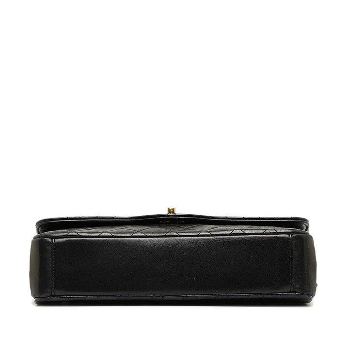 Top Quality Chanel Mattress ingle Chain Shoulder Bag Black Gold   Chanel