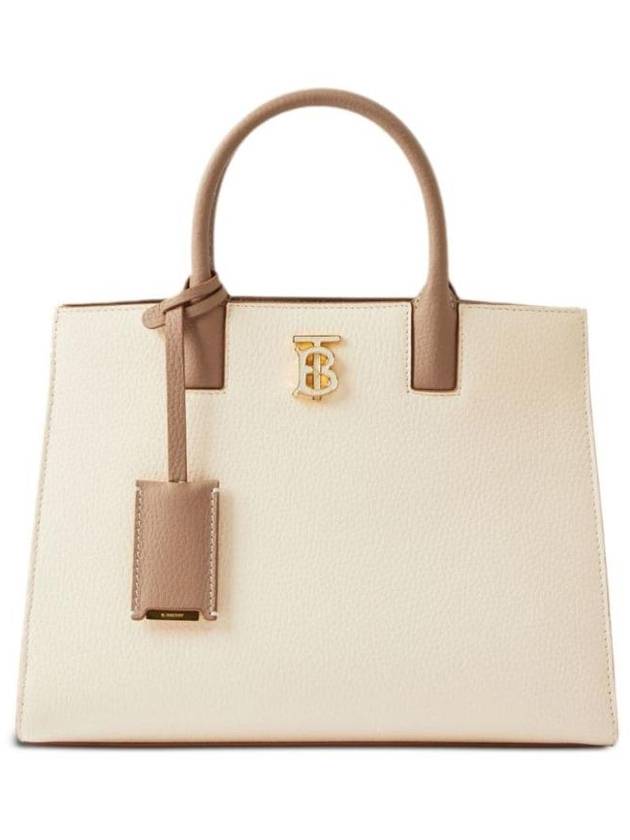 Burberry Mini Frances Tote Bag Beige