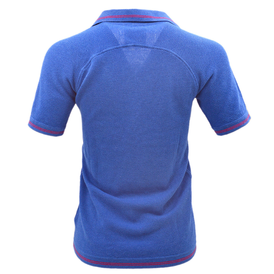 Top Quality Chanel Short Sleeve Knit Tops Shirt Blue 06S #36