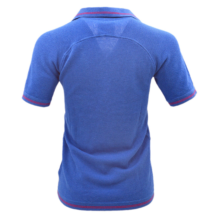 Top Quality Chanel Short Sleeve Knit Tops Shirt Blue 06S #36
