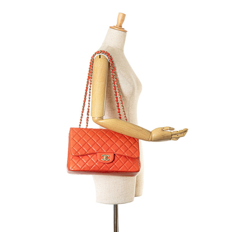 Top Quality Chanel Matelasse 30 Chain Shoulder Bag Orange
