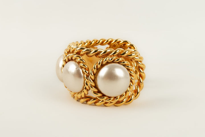 Bracelet manchette Top Quality Chanel Printemps 1993