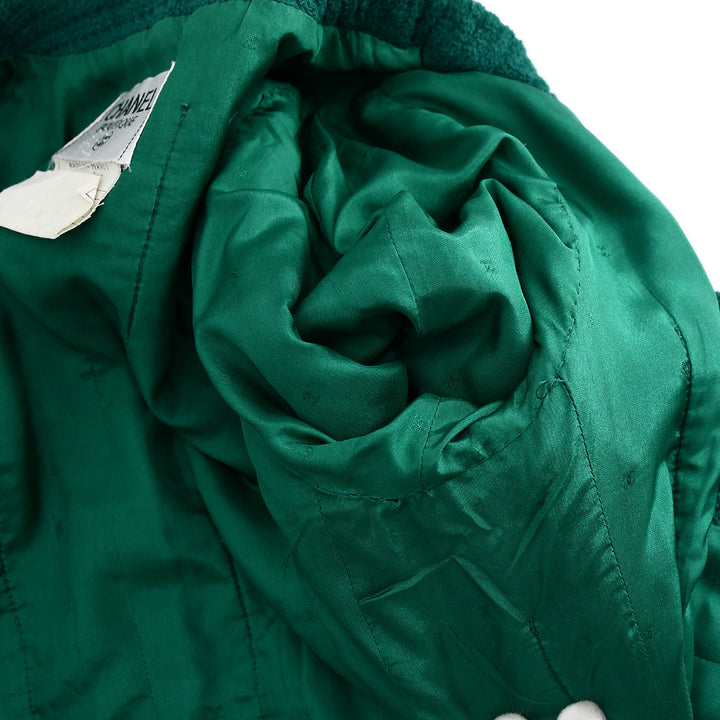 Top Quality Chanel Double Breasted Jacket Green 23 #40