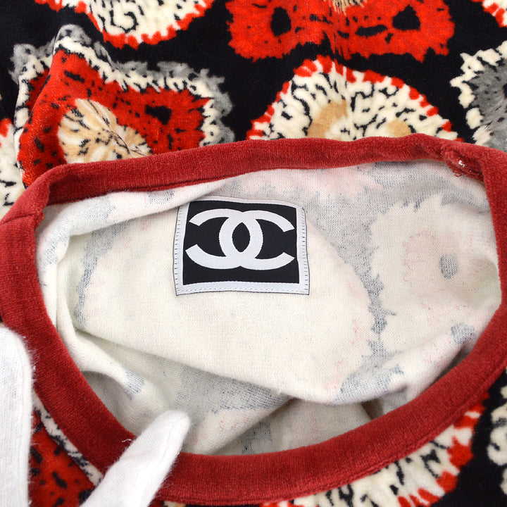 Top Quality Chanel Short Sleeve Tops Red Black 09P #34