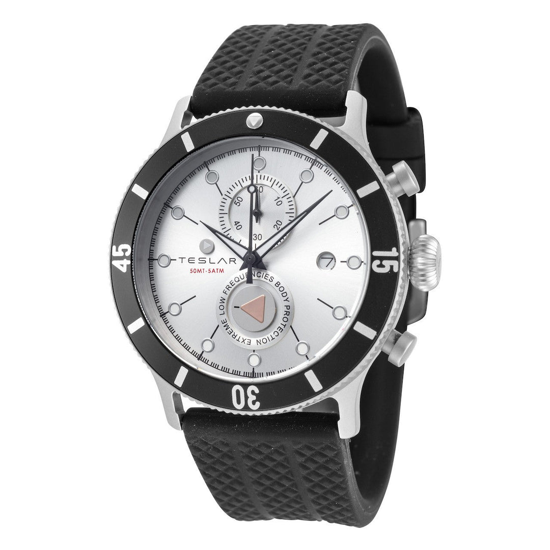 Teslar Men's Re-Balance T-10 44mm Quartz Chronograph Watch