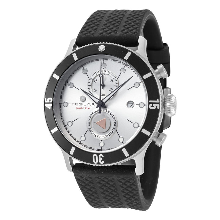 Teslar Men's Re-Balance T-10 44mm Quartz Chronograph Watch