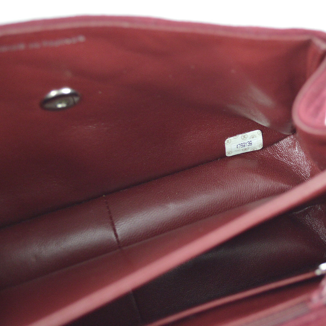 Top Quality Chanel Red Cotton Handbag