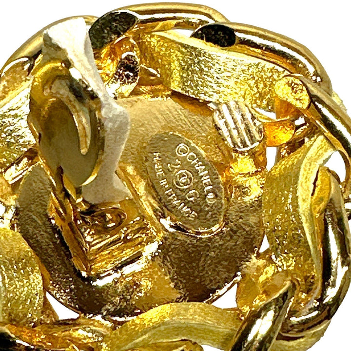 Vintage Top Quality Chanel by Karl Lagerfeld Clip On Earrings