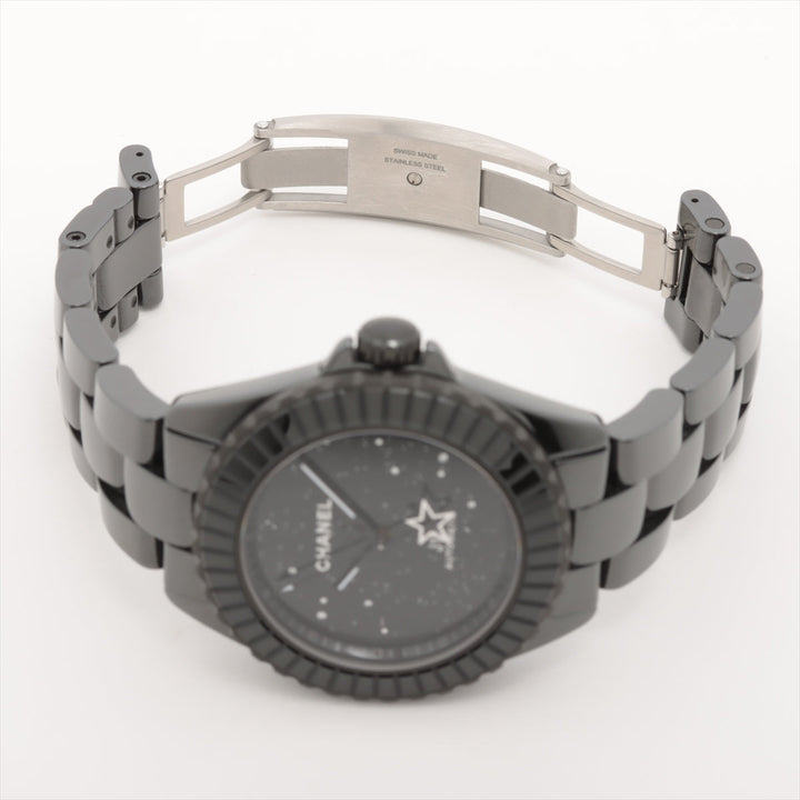 Top Quality Chanel J12 Interstellar H7989 SSCE AT Black