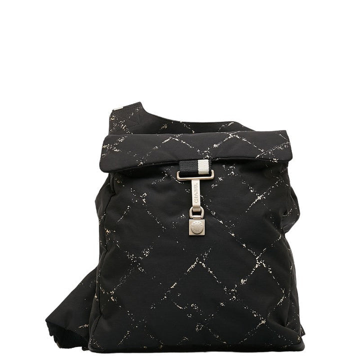 Top Quality Chanel Travel Line Rucksack Black Nylon  Top Quality Chanel Rucksack