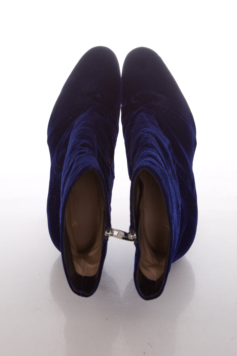 Gianvito Rossi Violet Booties SZ 40