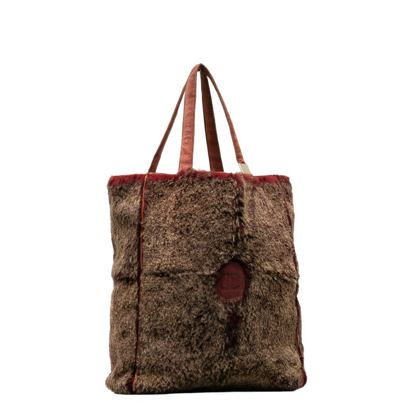 Top Quality Chanel Cocomark Rapunzel  Bag houlder Bag Brown Red lace Lady Chanel