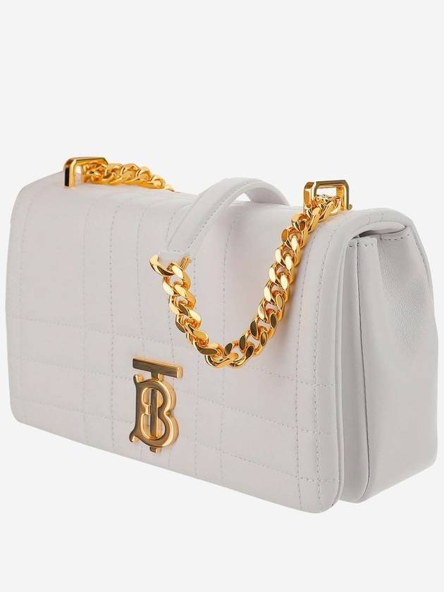 Burberry Lola Small Shoulder Bag Optic White